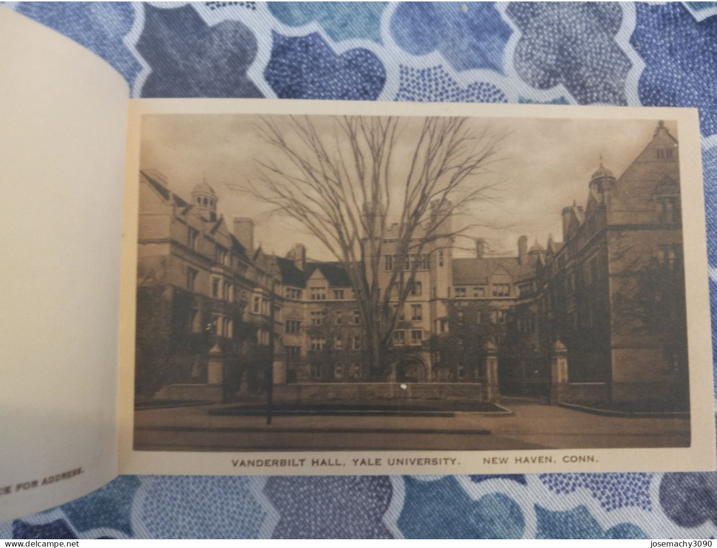 Libreto De Postales De La Universidad De Yale - New Haven