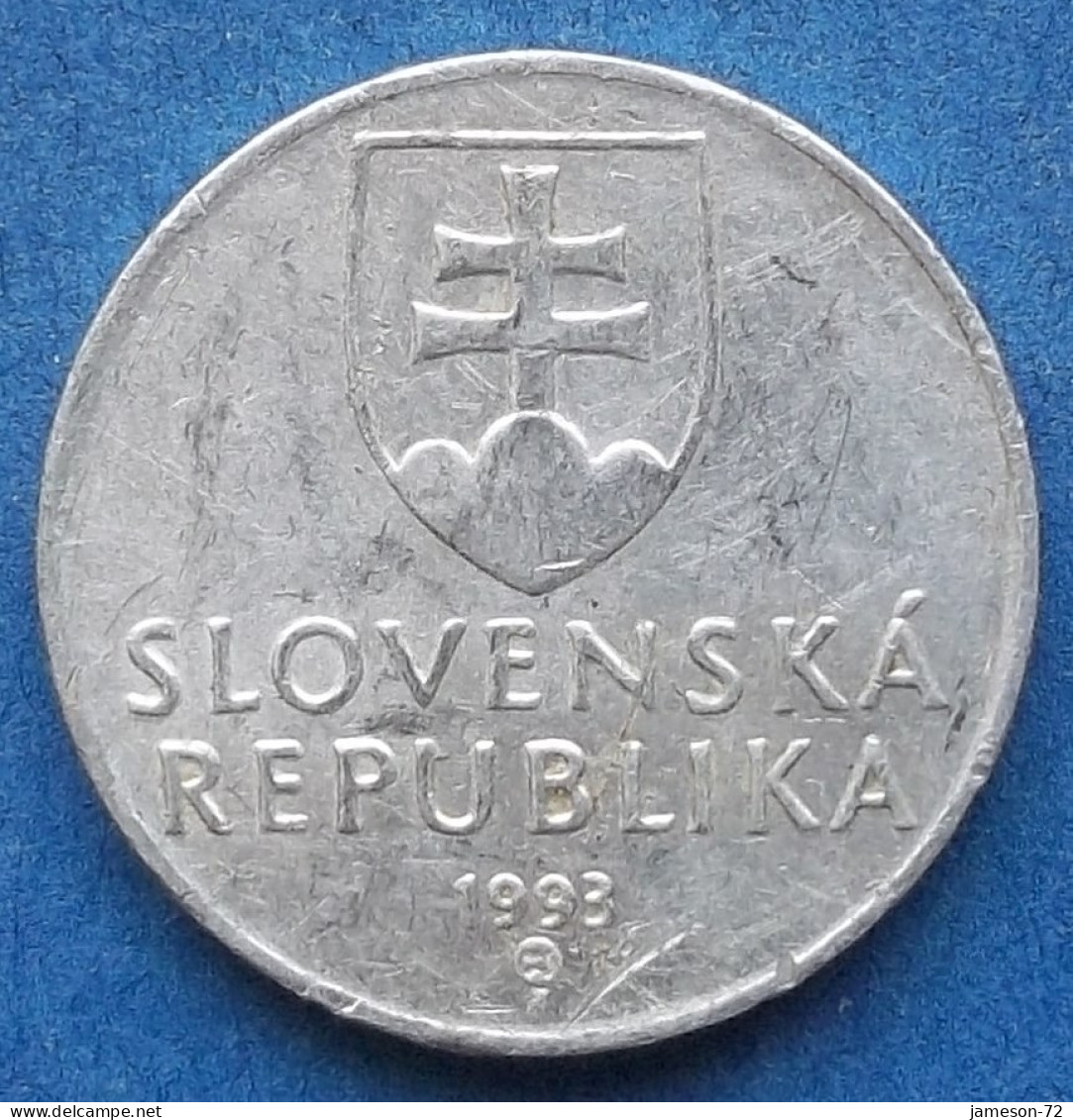 SLOVAKIA - 10 Halierov 1993 "church Steeple" KM# 17 Republic - Edelweiss Coins - Slovakia