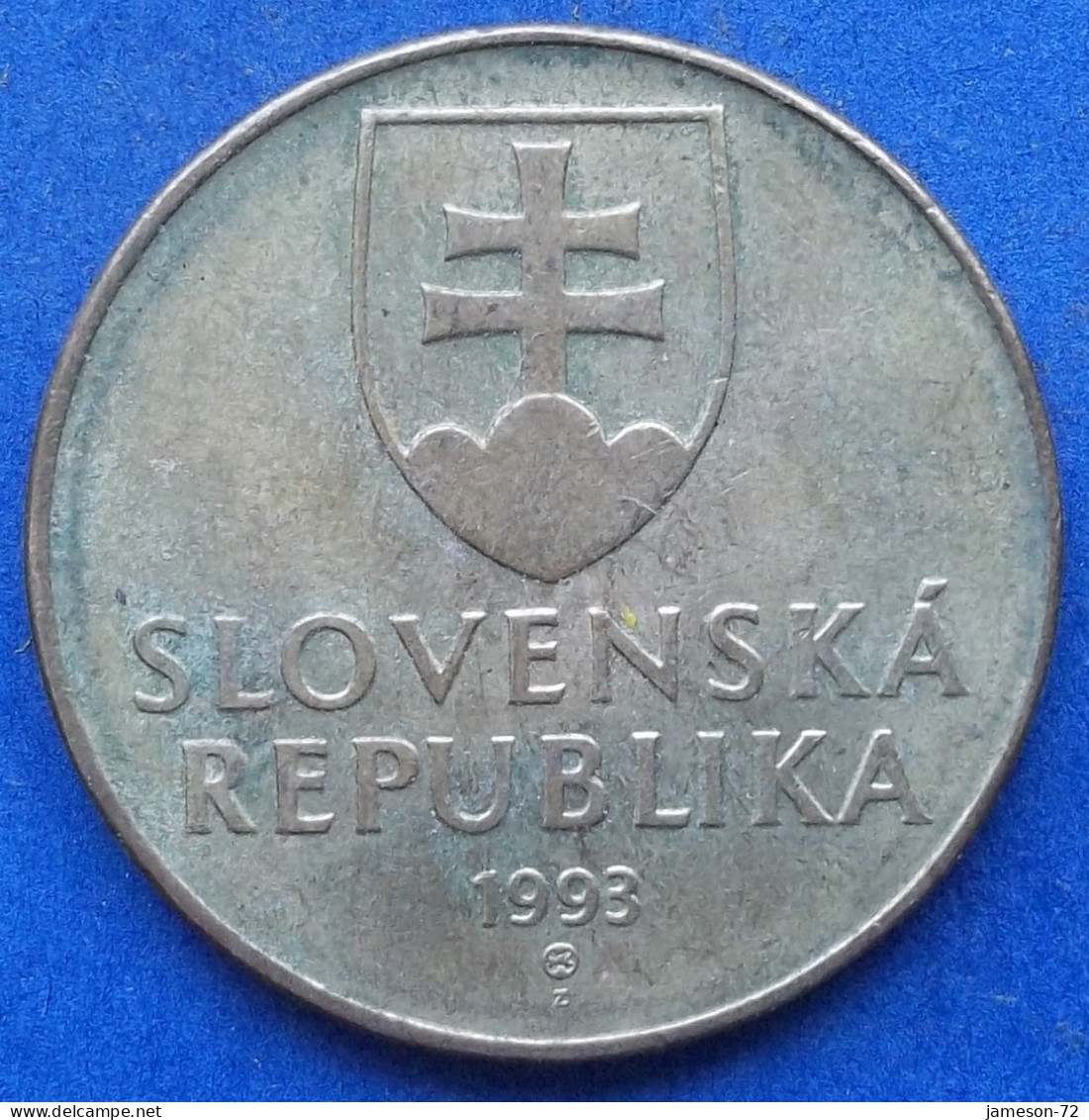 SLOVAKIA - 10 Koruna 1993 KM# 11 Republic (1993-2008) - Edelweiss Coins - Slovaquie