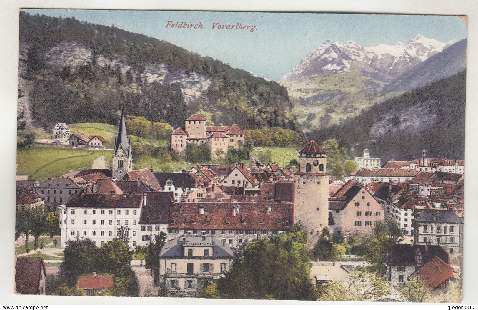 D2586) FELDKIRCH - Vorarlberg - 1922 - Tolle Variante - Feldkirch