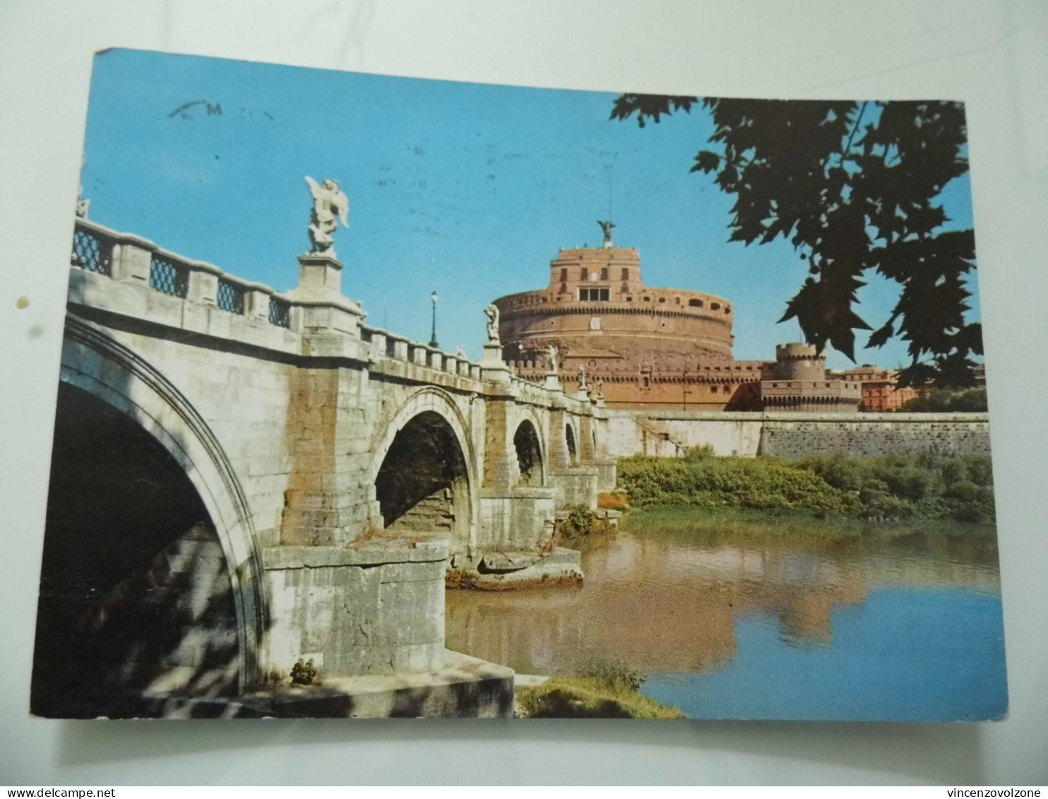 Cartolina Viaggiata "ROMA Ponte E Castel S. Angelo" 1967 - Brücken