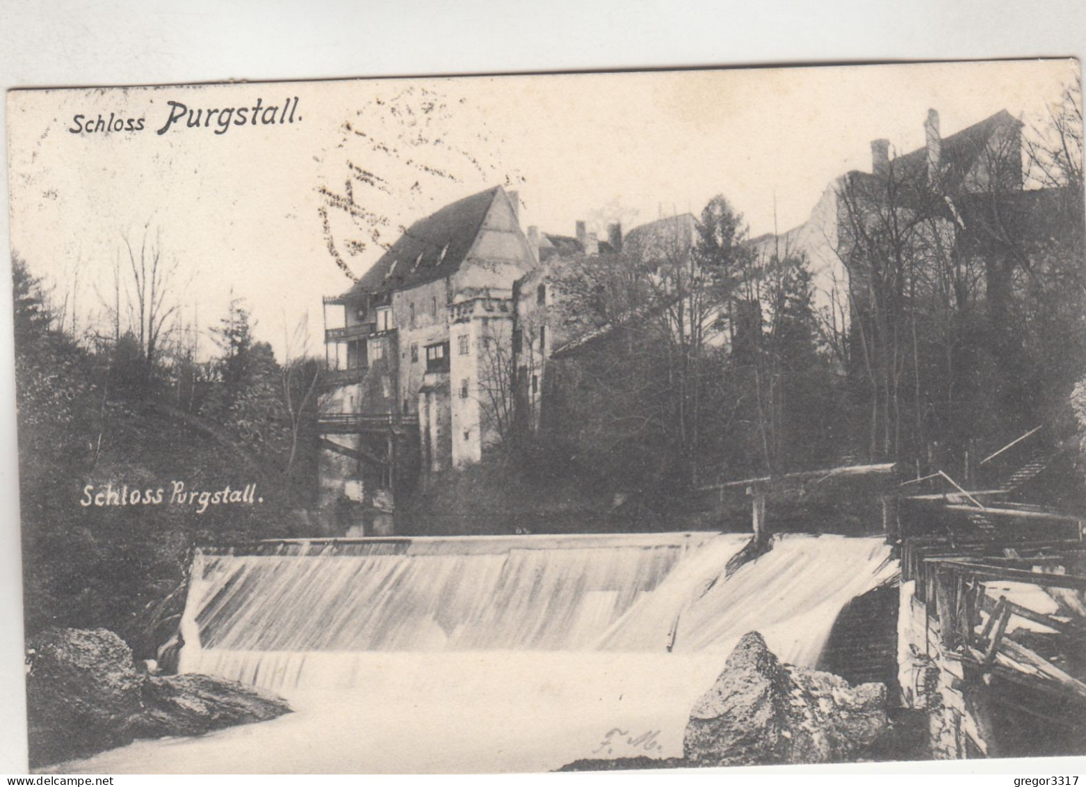 D2590) Schloss PURGSTALL - 1909 - Purgstall An Der Erlauf