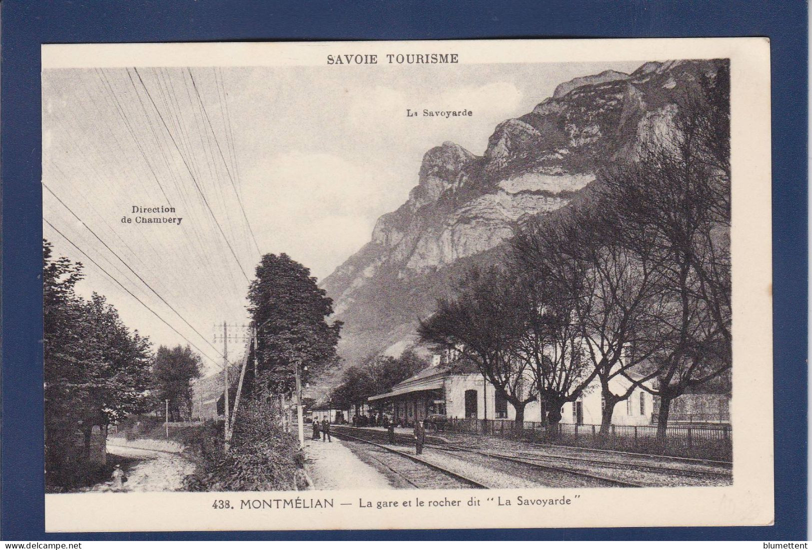 CPA [73] Savoie > Montmelian Non Circulé Gare Chemin De Fer - Montmelian