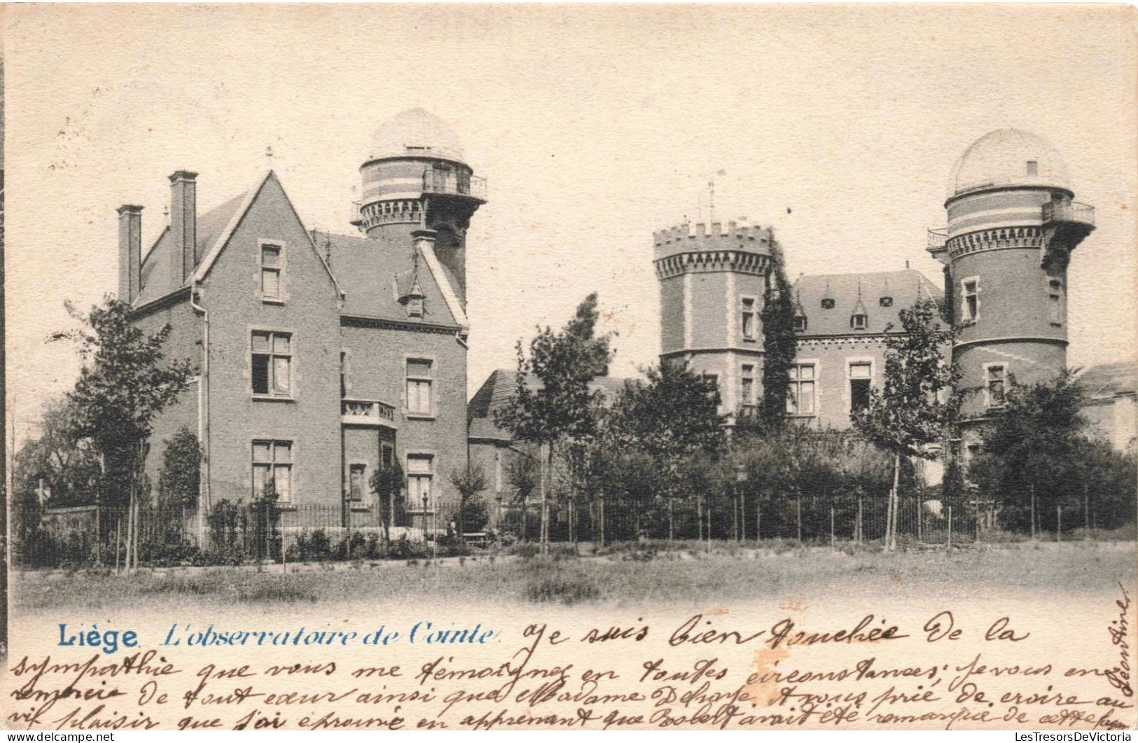 BELGIQUE - Liège - L'Observatoire De Cointe - Carte Postale Ancienne - Liege