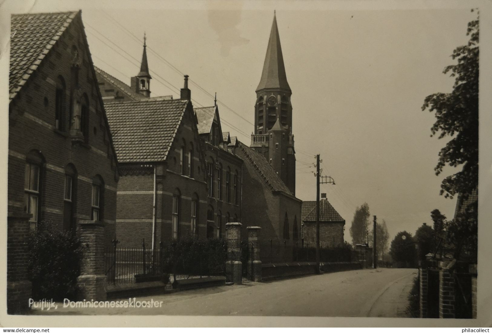 Puiflijk (Druten) Dominicabesseklooster 194? Geen Adreslijnen - Proefdruk? - Druten