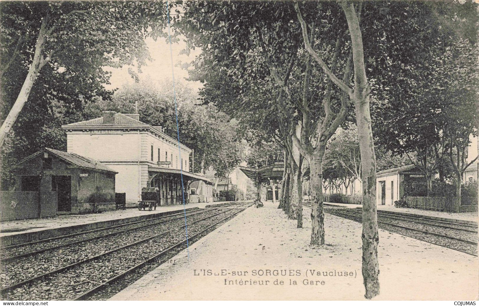 84 - L ISLE SUR SORGUE - S20567 - Intérieur De La Gare - L'Isle Sur Sorgue