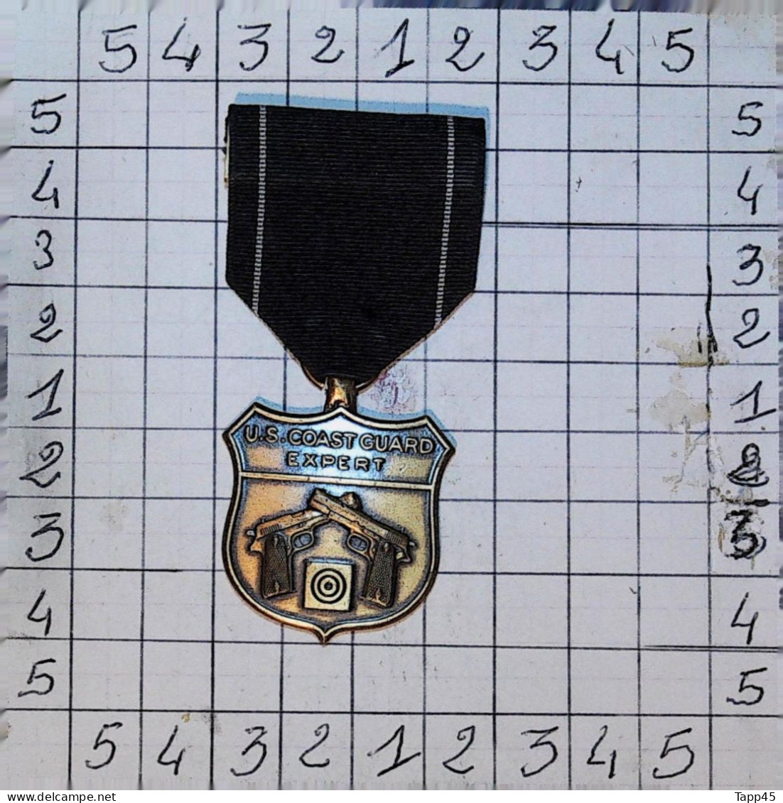 Médailles & Décorations >  Coast Guard Pistol Marksmanship >  Réf:Cl USA P 2/ 2 - USA