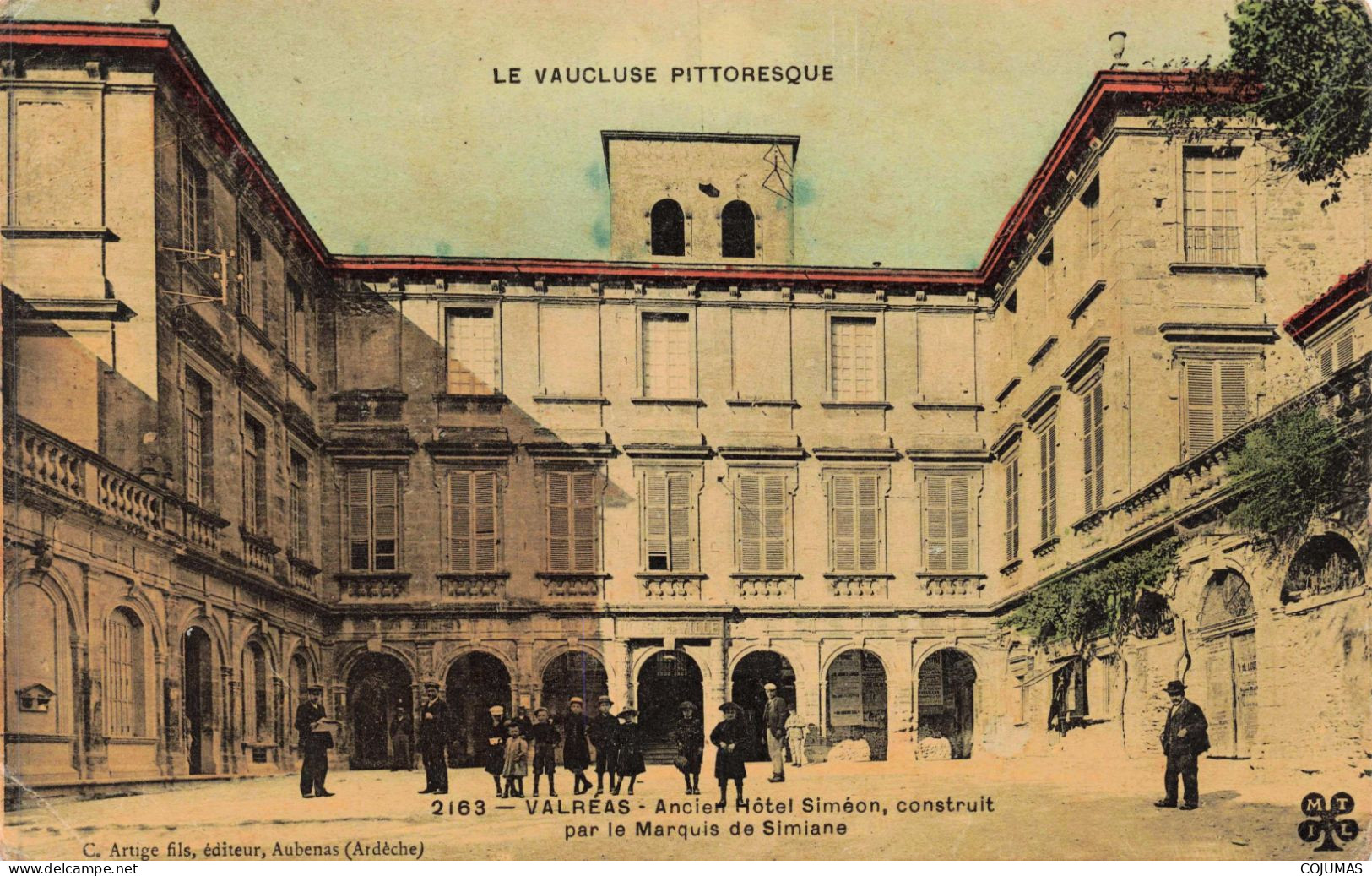 84 - VALREAS - S20574 - Ancien Hôtel Siméon Construit Par Le Marquis De Simiane - Valreas