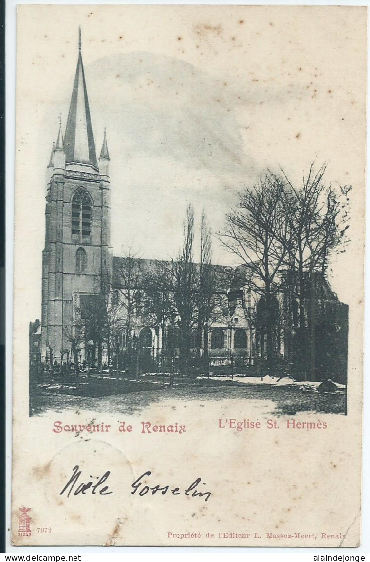 Ronse - Renaix - L'Eglise St. Hermès - 1905 - Ronse