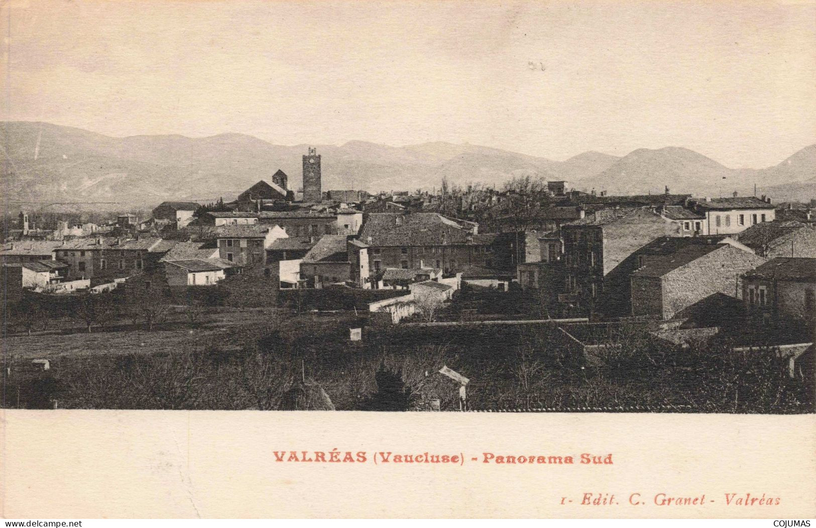 84 - VALREAS - S20576 - Panorama Sud - Valreas