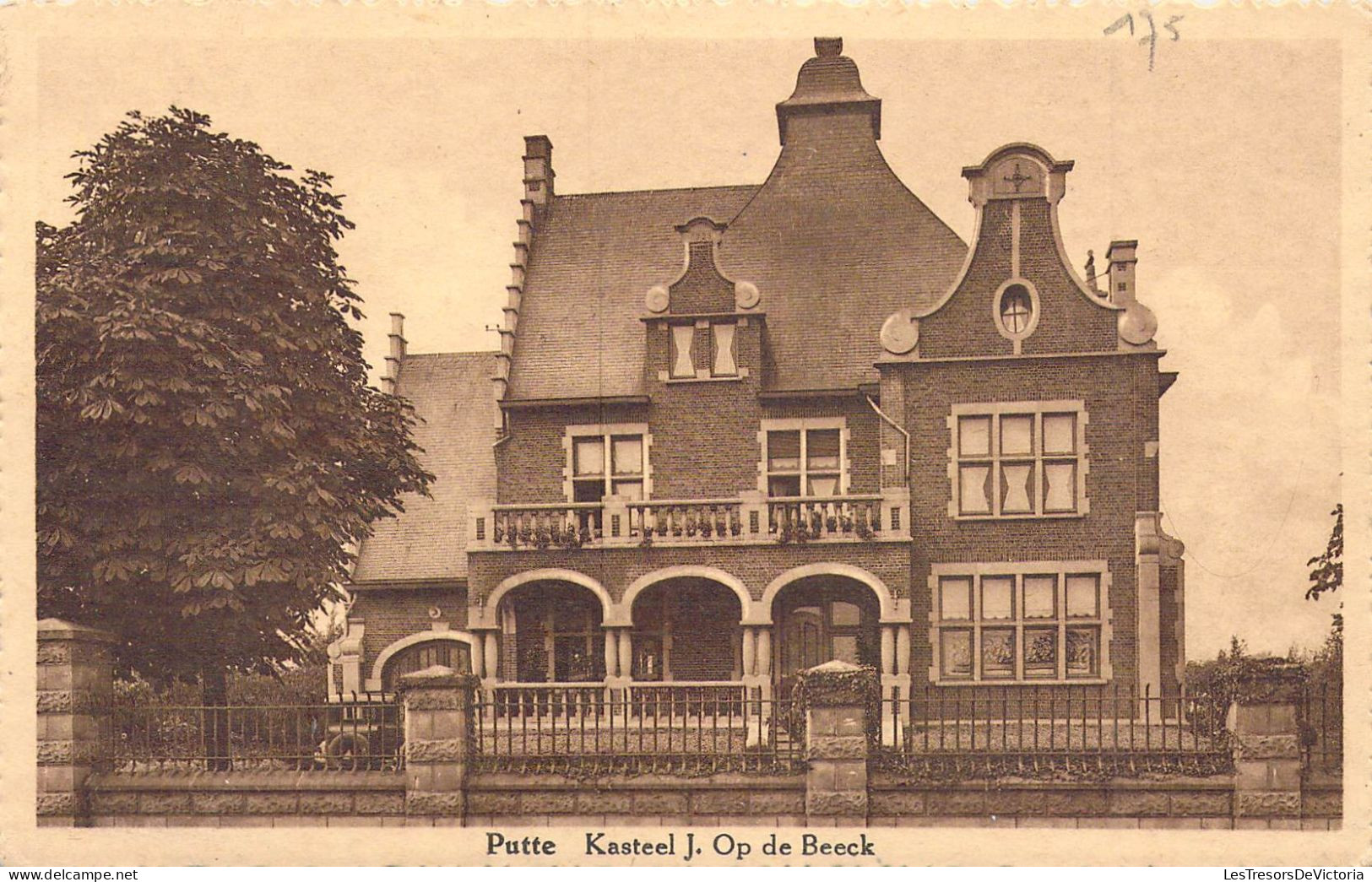 BELGIQUE - PUTTE - Kasteel J Op De Beeck - Carte Postale Ancienne - Putte