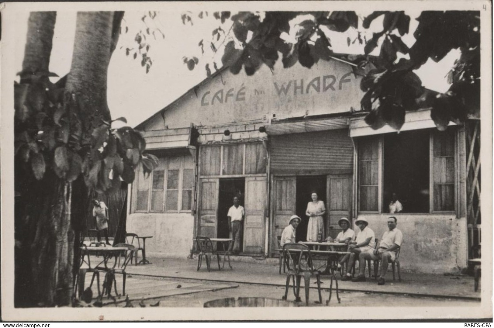 GABON - Ogooué Maritime - Port Gentil - Le Café Du Wharf - RARE - Gabón