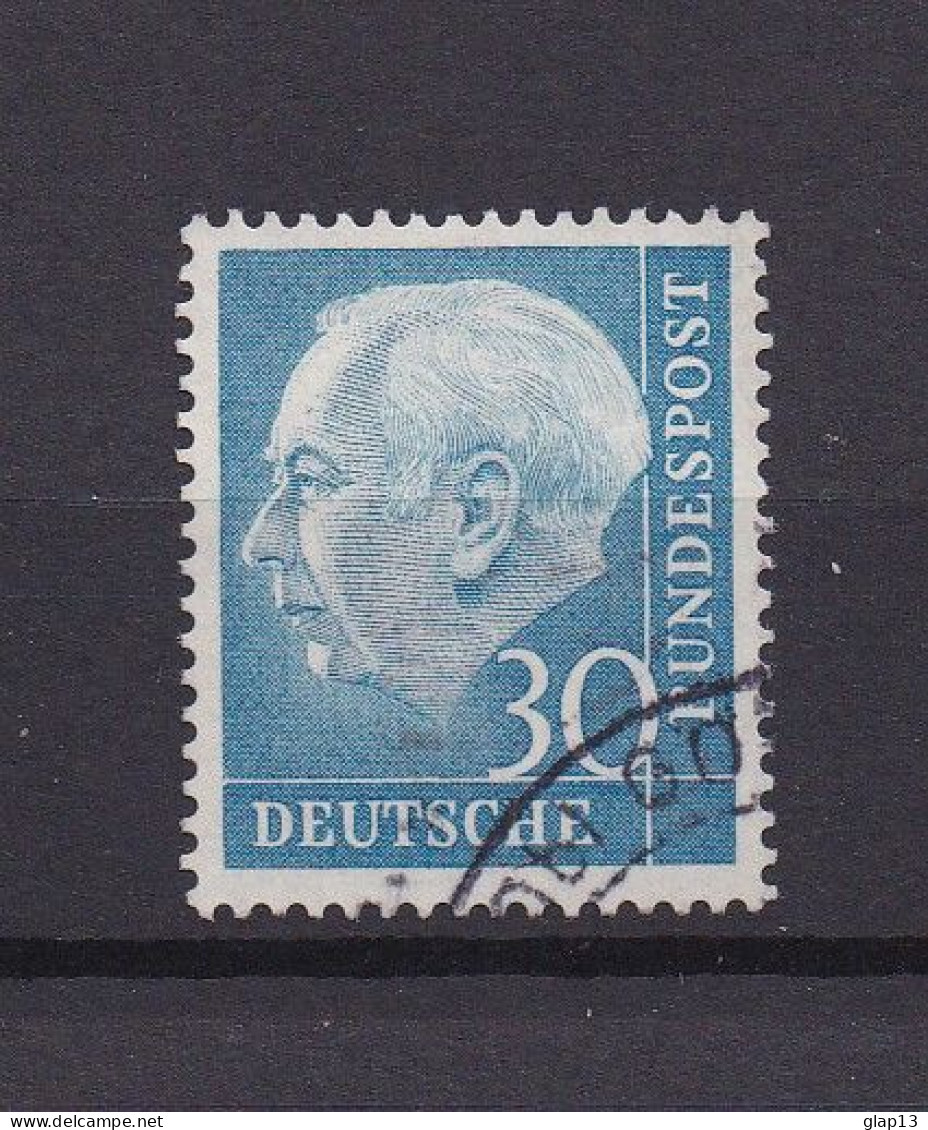 ALLEMAGNE FEDERALE 1953 TIMBRE N°70 OBLITERE THEODOR HEUSS - Gebraucht