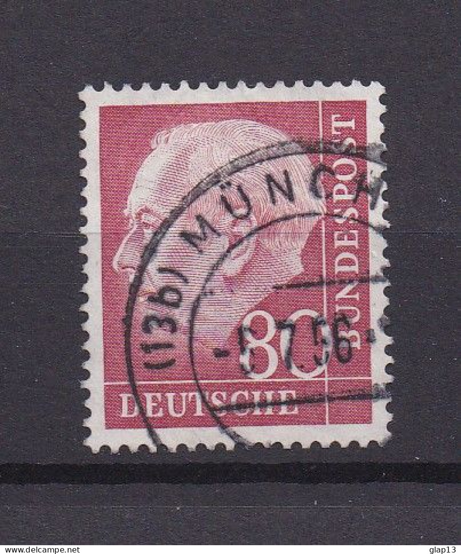 ALLEMAGNE FEDERALE 1953 TIMBRE N°71D OBLITERE THEODOR HEUSS - Gebraucht