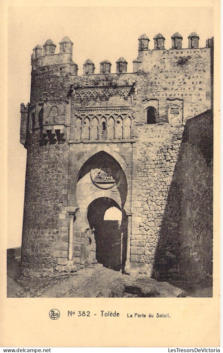 ESPAGNE - TOLEDE - La Porte Du Soleil - Carte Postale Ancienne - Toledo