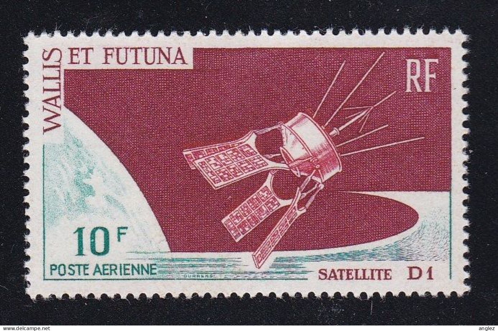 Wallis And Futuna - 1966 D1 Satellite Launch MNH - Ungebraucht
