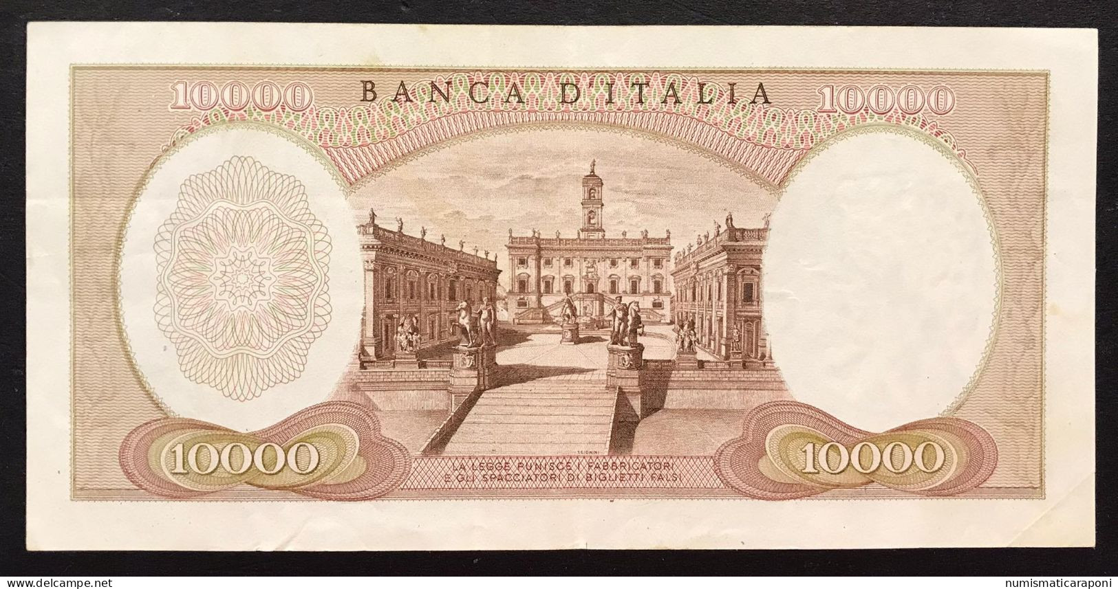 10000 Lire MICHELANGELO 20 05 1966 Serie Sostitutiva W0316 R2 RR Pieghe E Macchia Naturale LOTTO 4694 - 10000 Lire