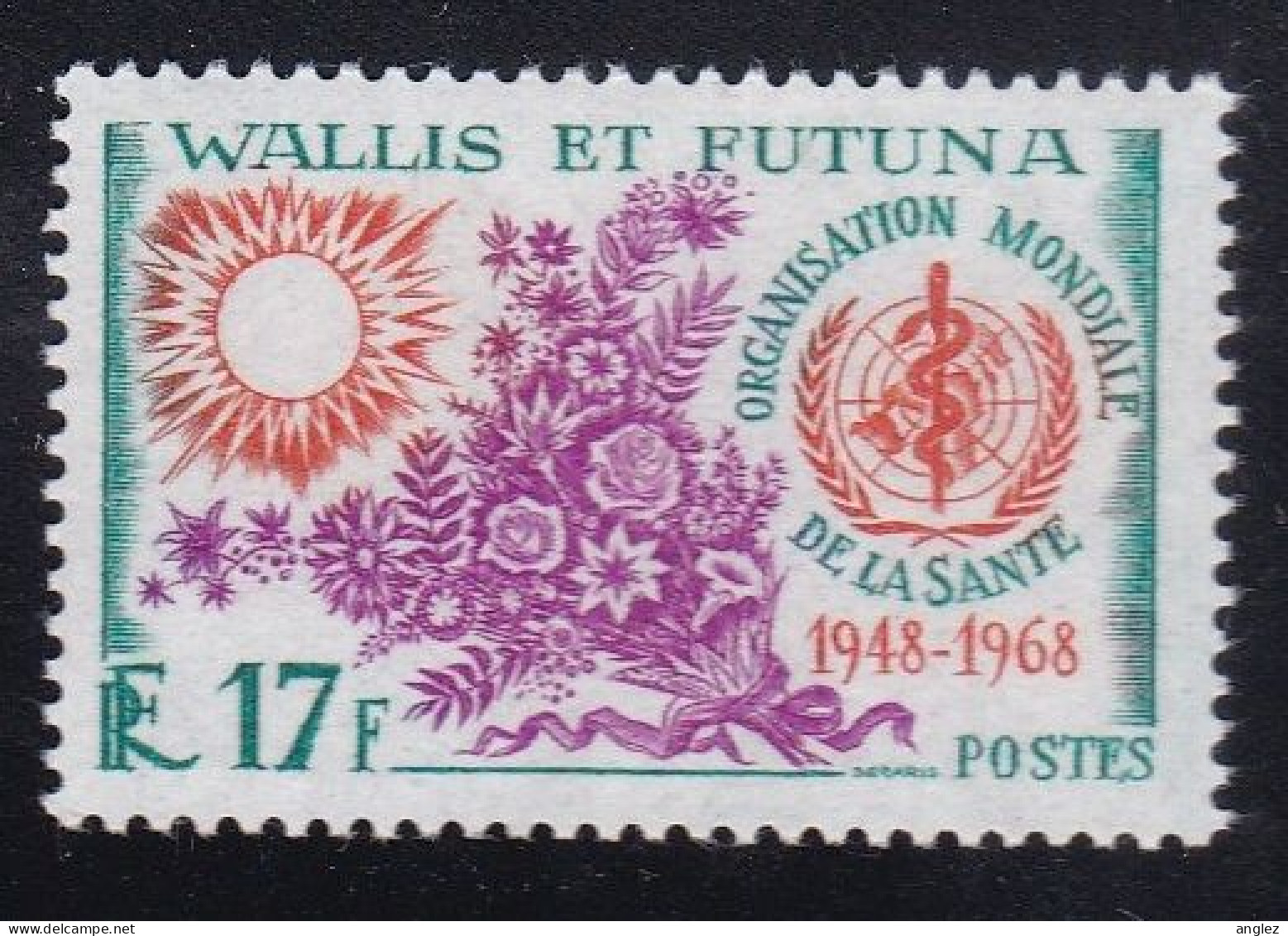 Wallis And Futuna - 1967 20th Anniversary Of W.H.O. / O.M.S. MNH - Ongebruikt