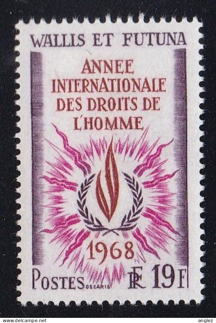 Wallis And Futuna - 1968 Human Rights Year MNH - Unused Stamps