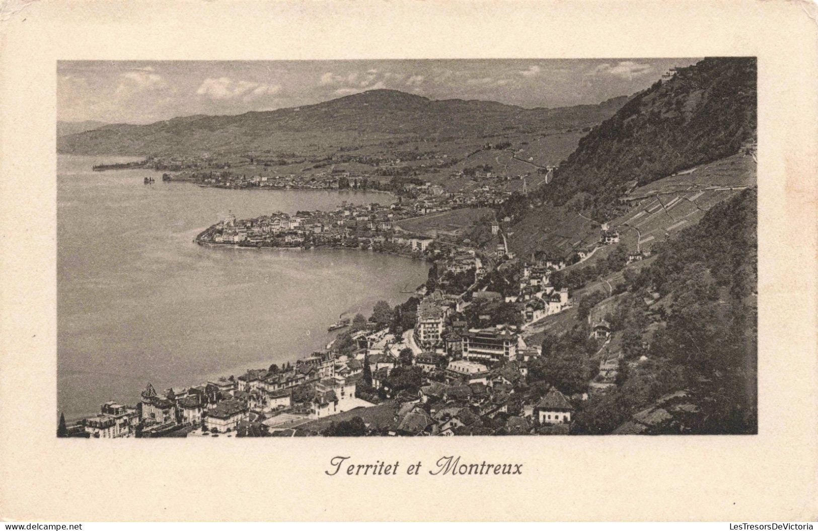 SUISSE - Montreux - Territet Et Montreux - Vue De La Ville - Carte Postale Ancienne - Montreux