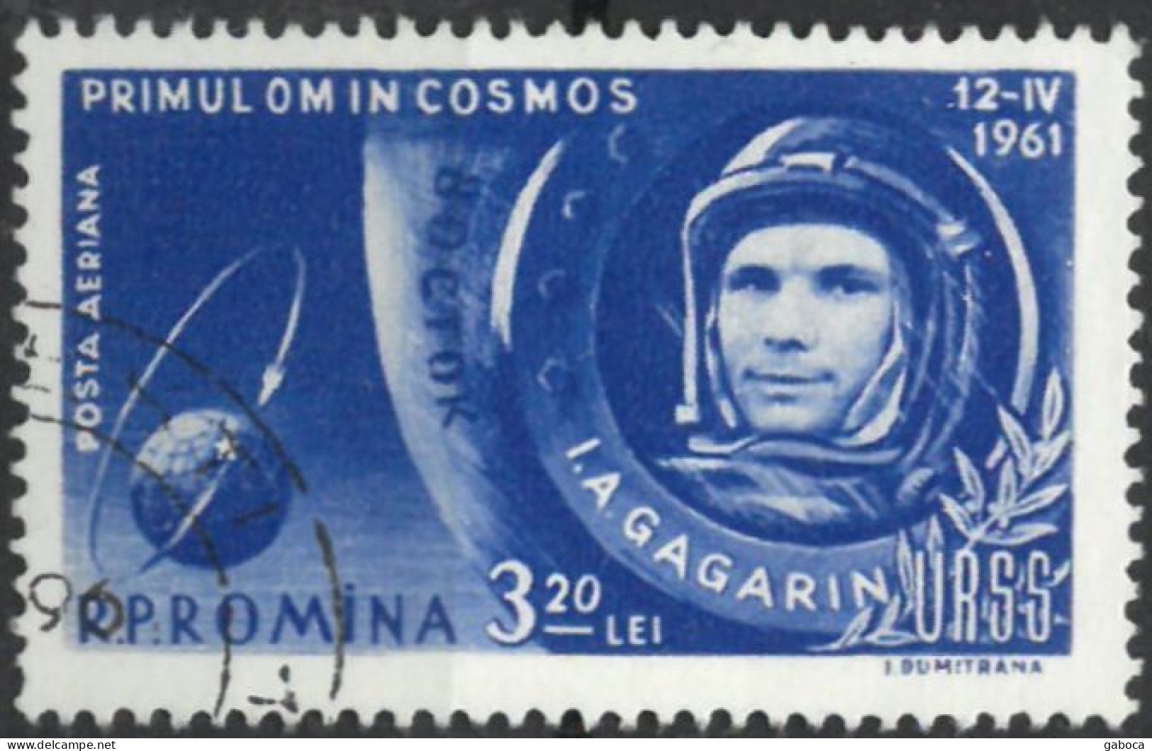 C4740 Space Astronaut Gagarin Spacecraft Moon Venus Satellite Science 2xSet+11xStamp Used Lot#568