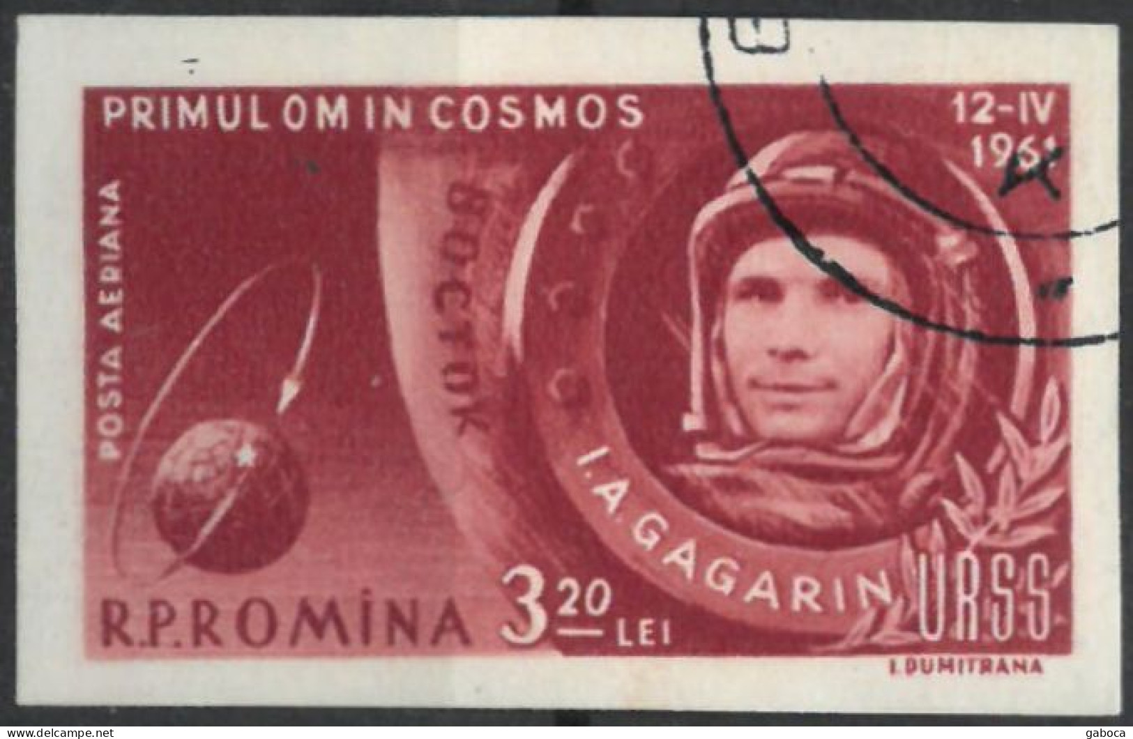 C4740 Space Astronaut Gagarin Spacecraft Moon Venus Satellite Science 2xSet+11xStamp Used Lot#568