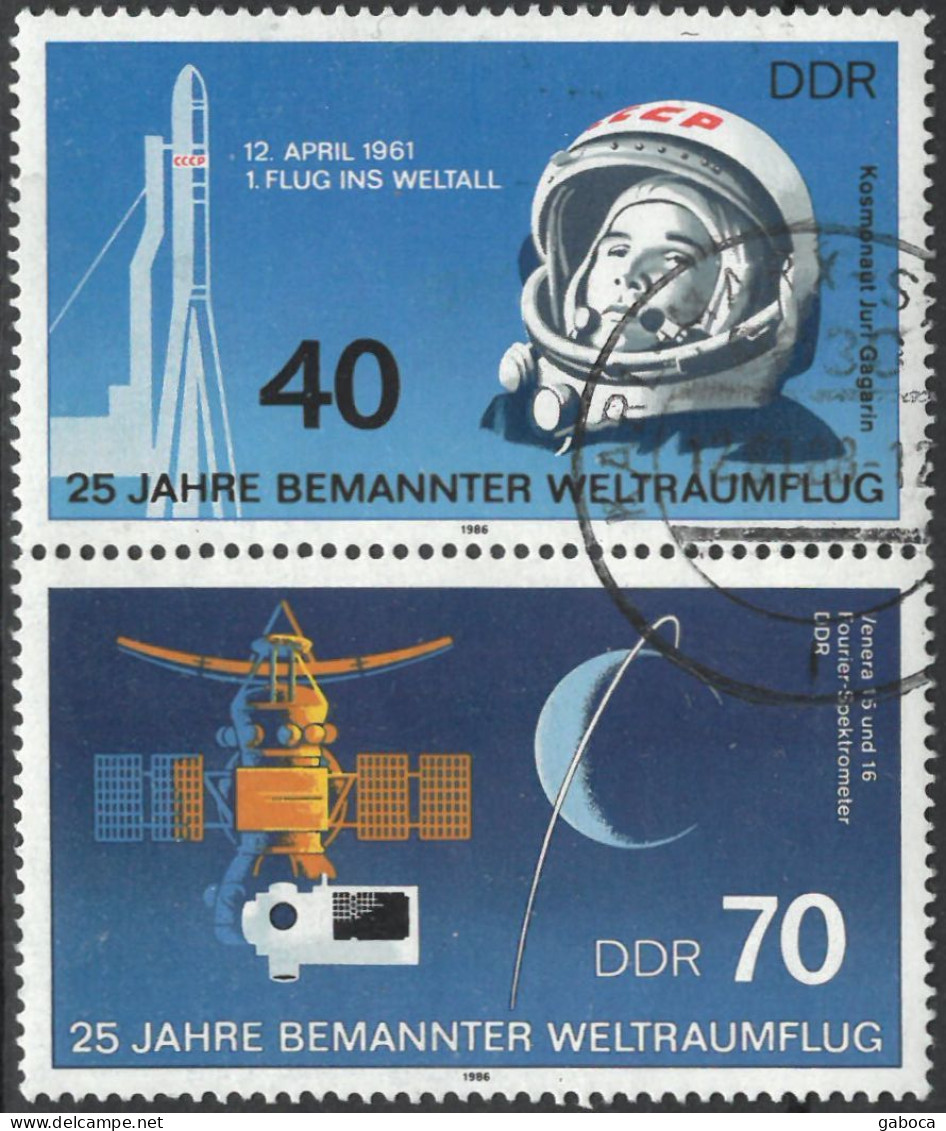 C4744 Space Satellite Astronaut Spacetravel Telecom Planet 2xSet+13xStamp Used Lot#572 ERROR