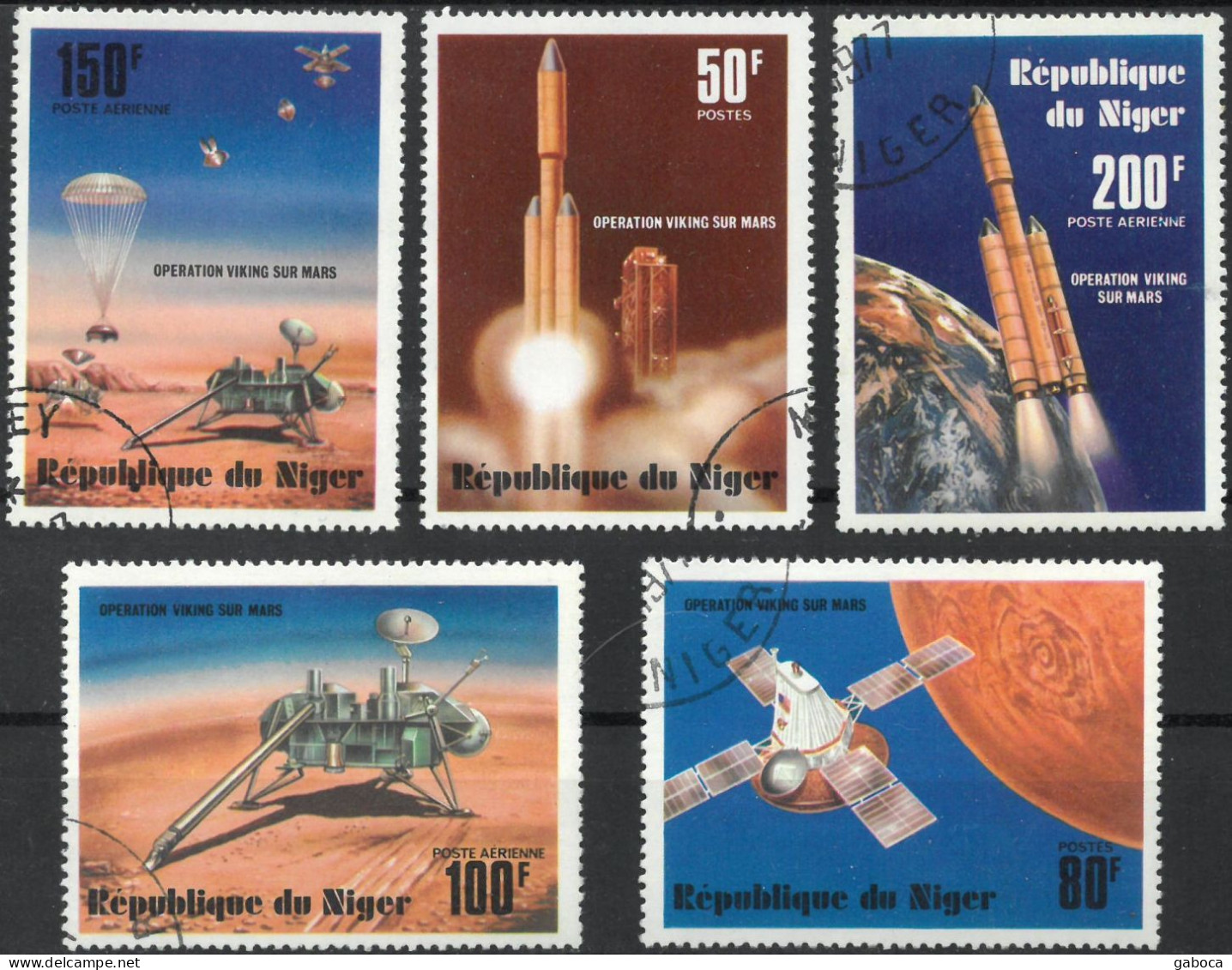 C4744 Space Satellite Astronaut Spacetravel Telecom Planet 2xSet+13xStamp Used Lot#572 ERROR