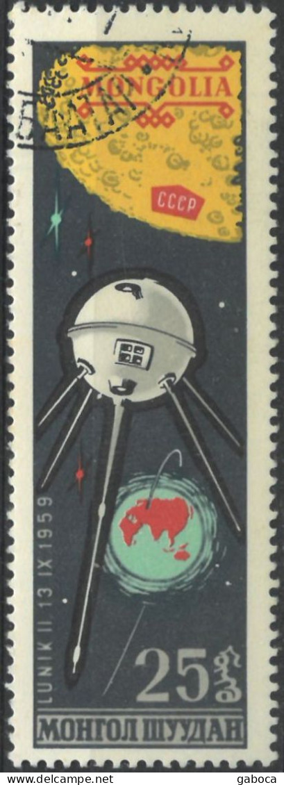 C4745 Space Satellite Cosmonaut Science Planet Cooperation Sci-Fi 1xSet+18xStamp Used Lot#573