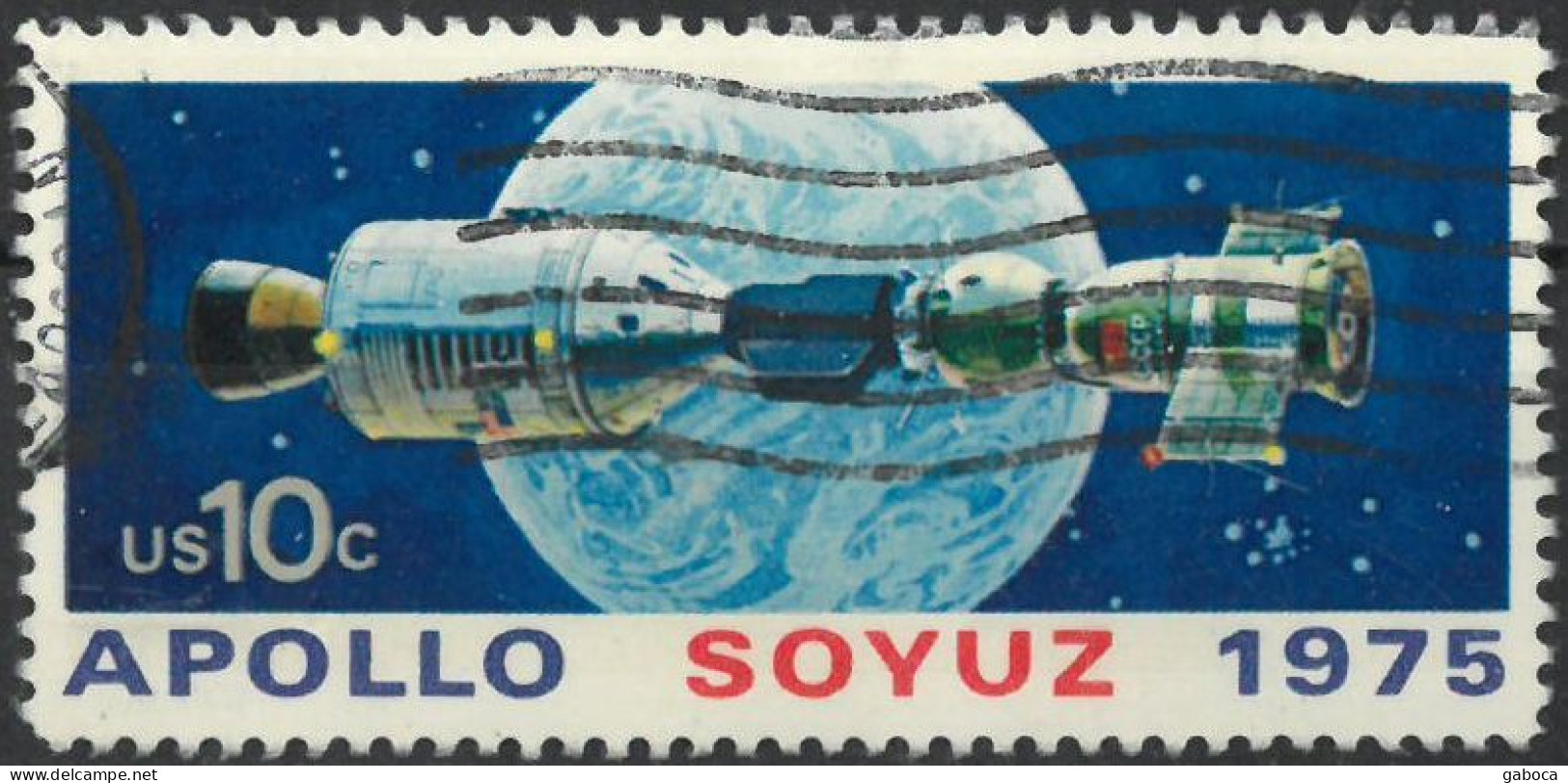 C4745 Space Satellite Cosmonaut Science Planet Cooperation Sci-Fi 1xSet+18xStamp Used Lot#573