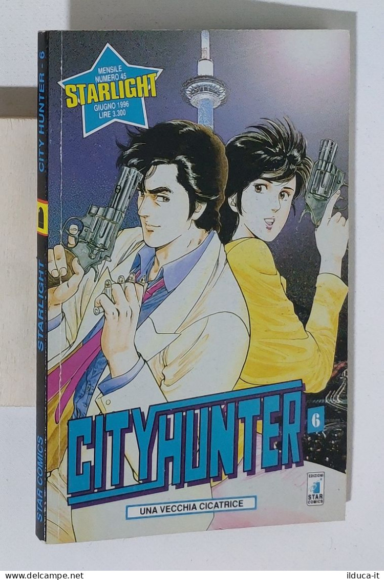 I111627 CITY HUNTER N. 6 - Una Vecchia Cicatrice - Star Comics 1996 - Manga