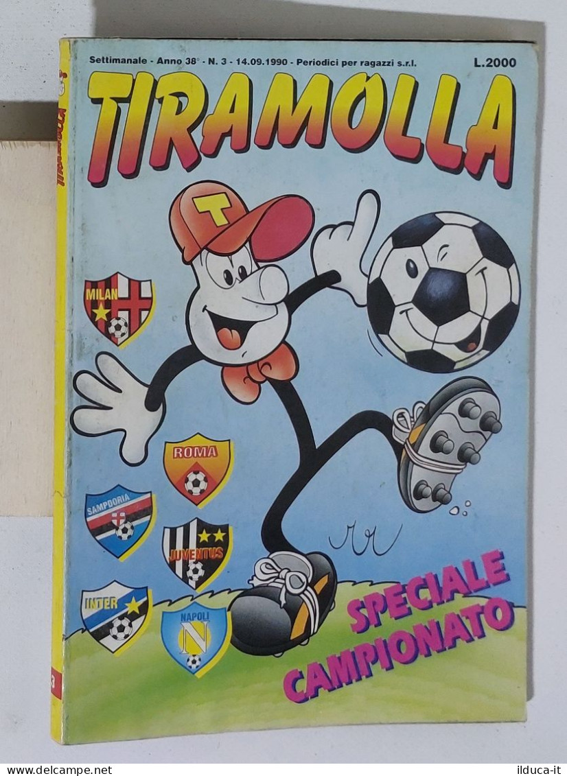 47674 TIRAMOLLA 1990 A. 38 N. 3 - Speciale Campionato - Vallardi - Humor