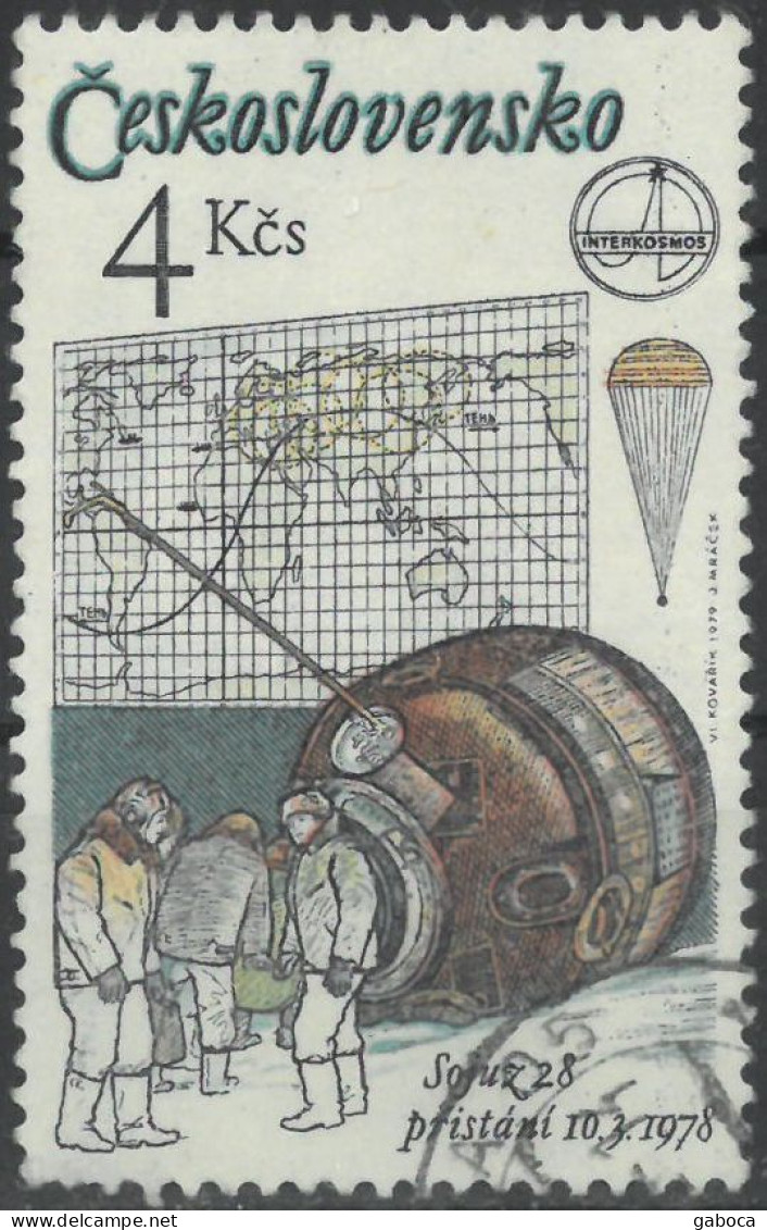 C4749 Space Spacetravel Satellite Cosmonaut Planet Flag 1xSet+14xStamp Used Lot#577 - Collections