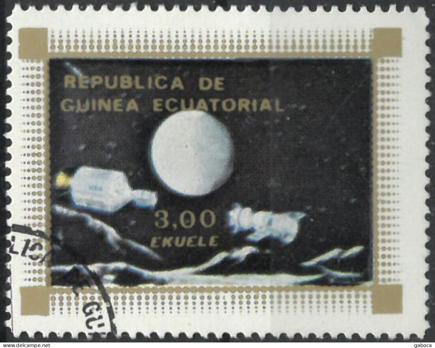 C4749 Space Spacetravel Satellite Cosmonaut Planet Flag 1xSet+14xStamp Used Lot#577 - Verzamelingen