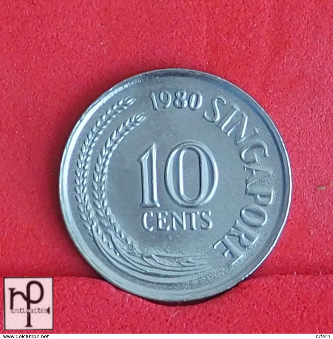 SINGAPORE 10 CENTS 1980 -    KM# 3 - (Nº56119) - Singapore