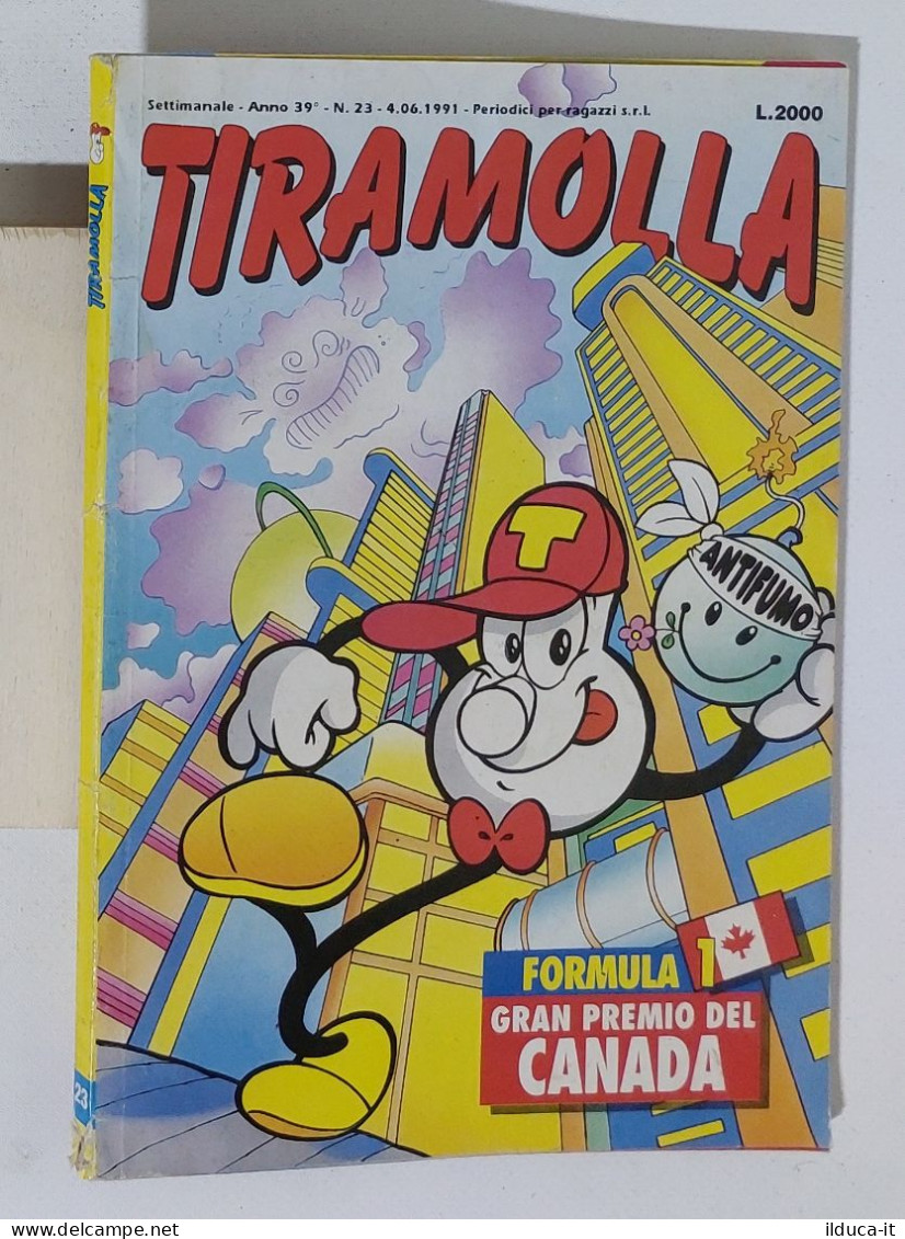 47722 TIRAMOLLA 1991 A. 39 N. 23 - F1 Canada - Vallardi - Humor