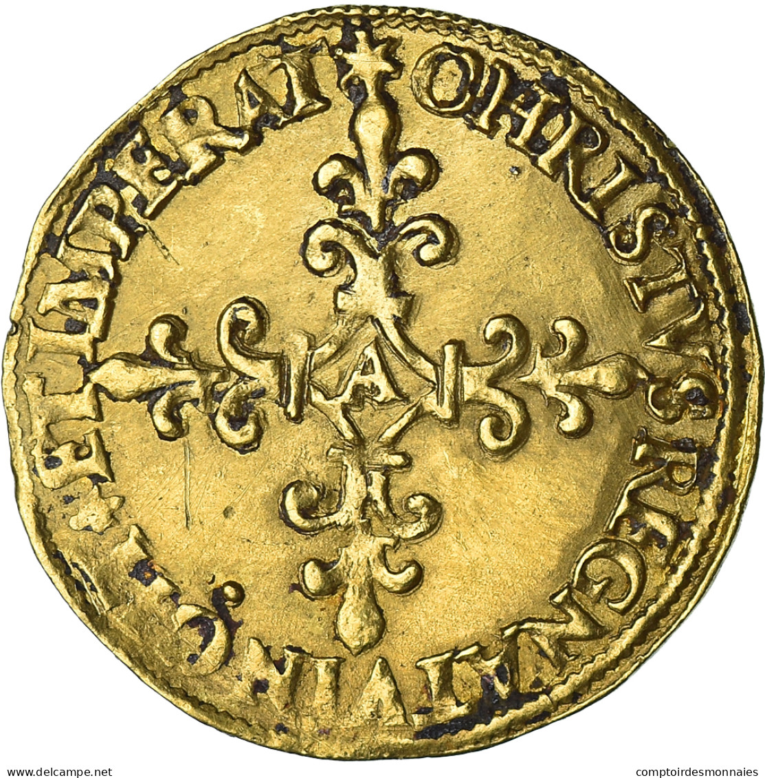 Monnaie, France, Charles IX, Écu D'or Au Soleil, 1567, Paris, TB+, Or - 1560-1574 Karel I