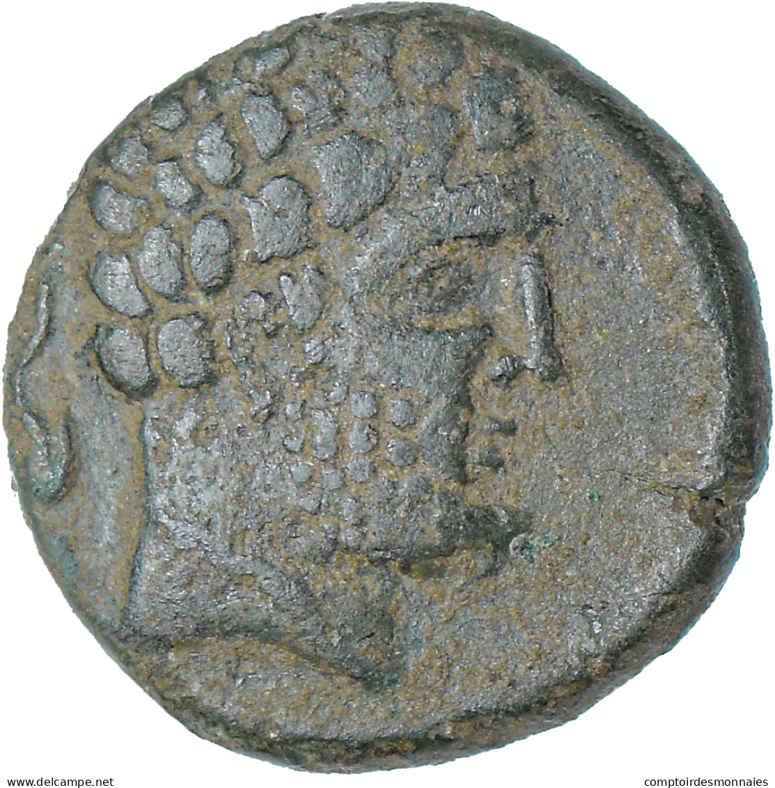 Monnaie, Iberia - Bolskan, As, 1st Century BC, Osca, TTB, Bronze - Celtic