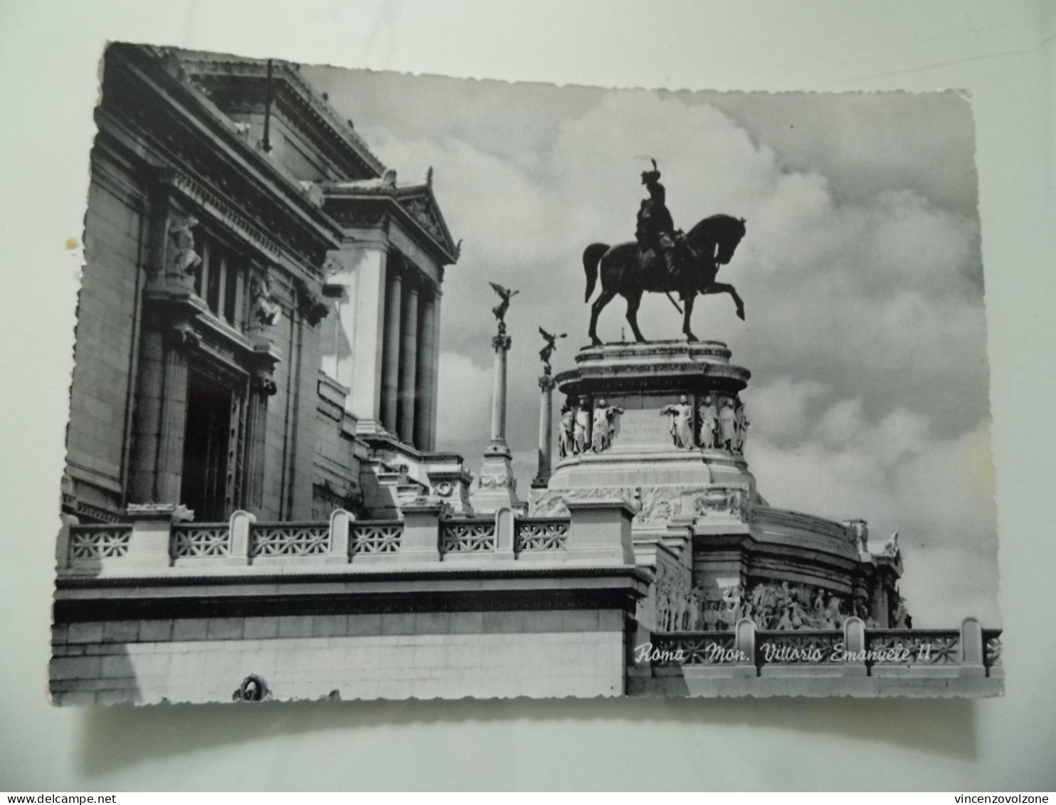 Cartolina Viaggiata "ROMA  Monumento A Vittorio Emanuele II" 1962 - Altare Della Patria