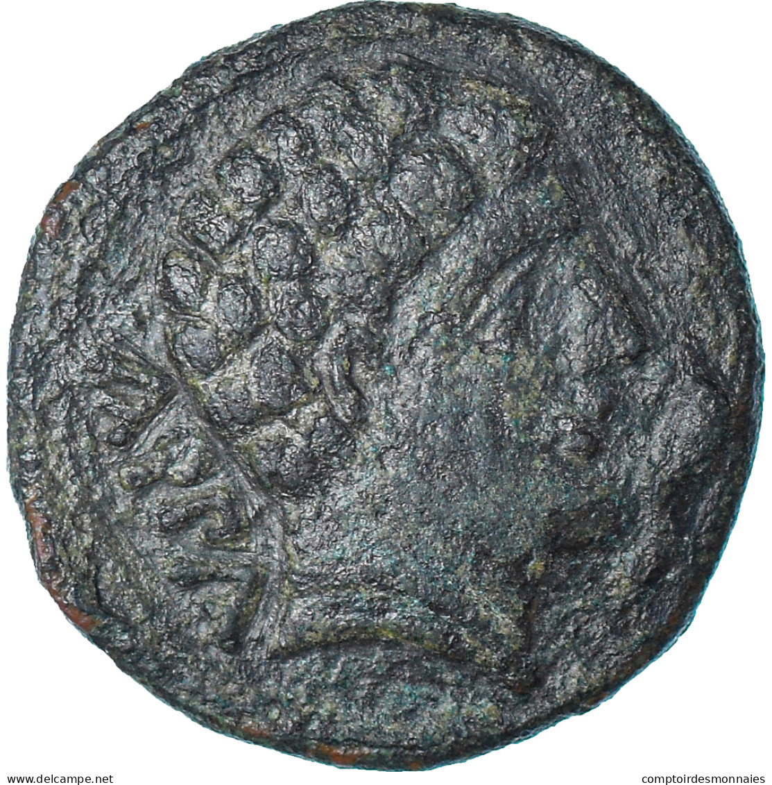 Monnaie, Iberia, As, 1st Century BC, Segobriga, TTB, Bronze - Galle
