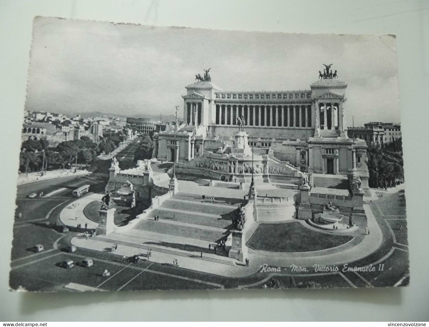 Cartolina Viaggiata "ROMA  Monumento A Vittorio Emanuele II" 1963 - Altare Della Patria