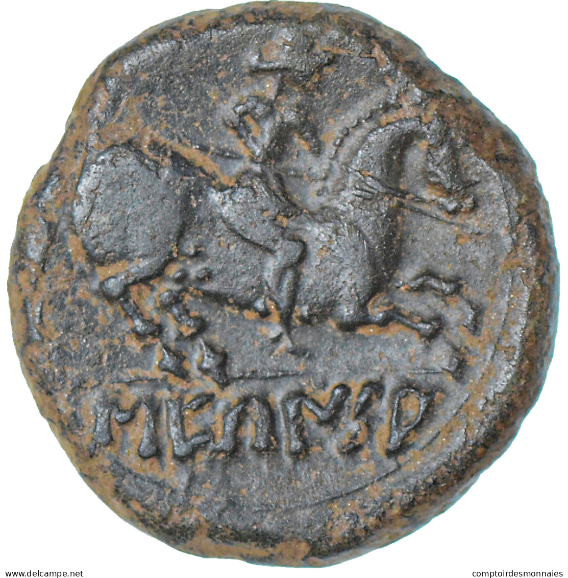 Monnaie, Iberia - Sekaisa, As, 1st Century BC, Zaragoza, TTB+, Bronze - Celtic