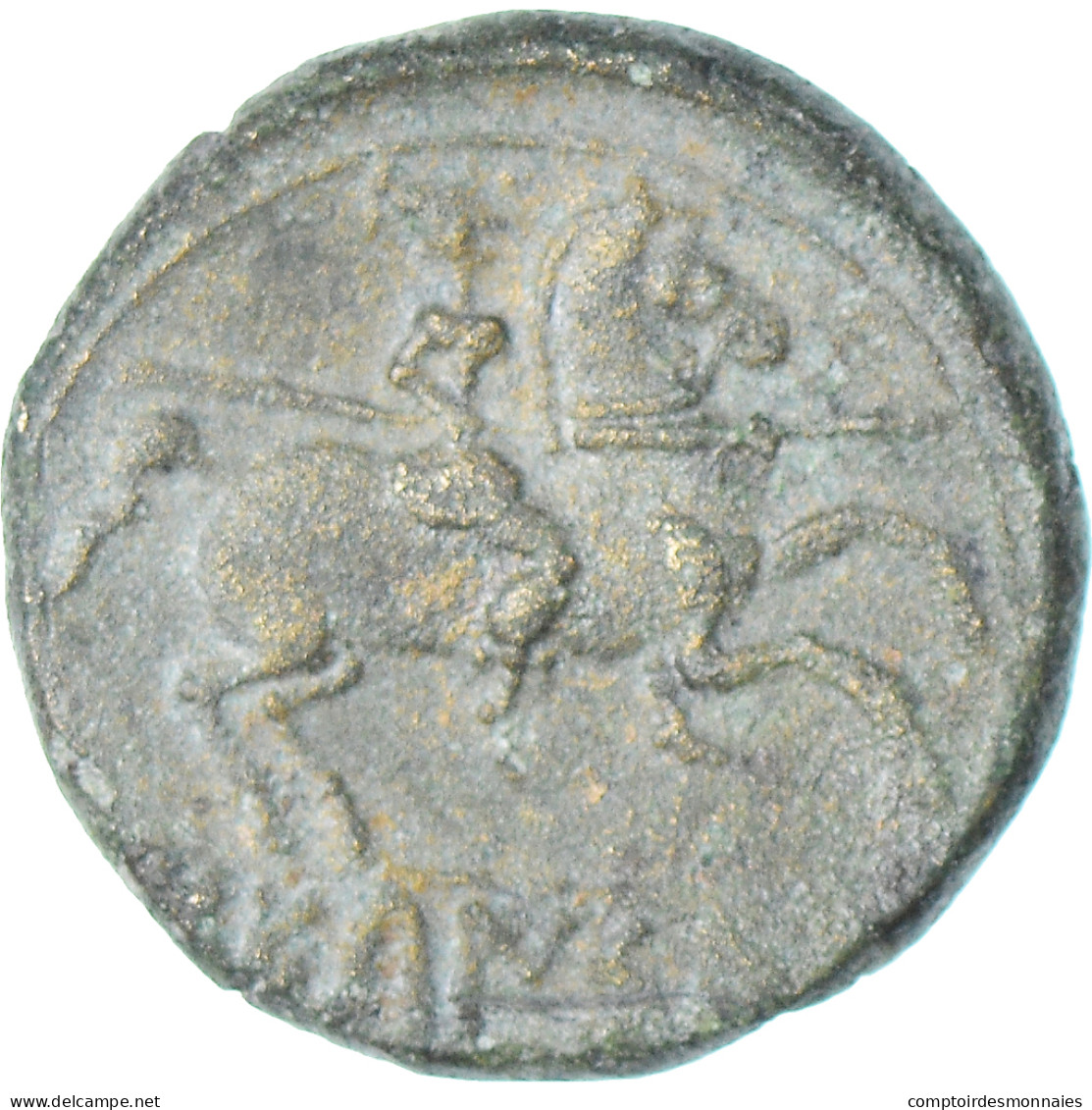 Monnaie, Iberia - Sekaisa, As, 1st Century BC, Zaragoza, TTB+, Bronze - Celtic