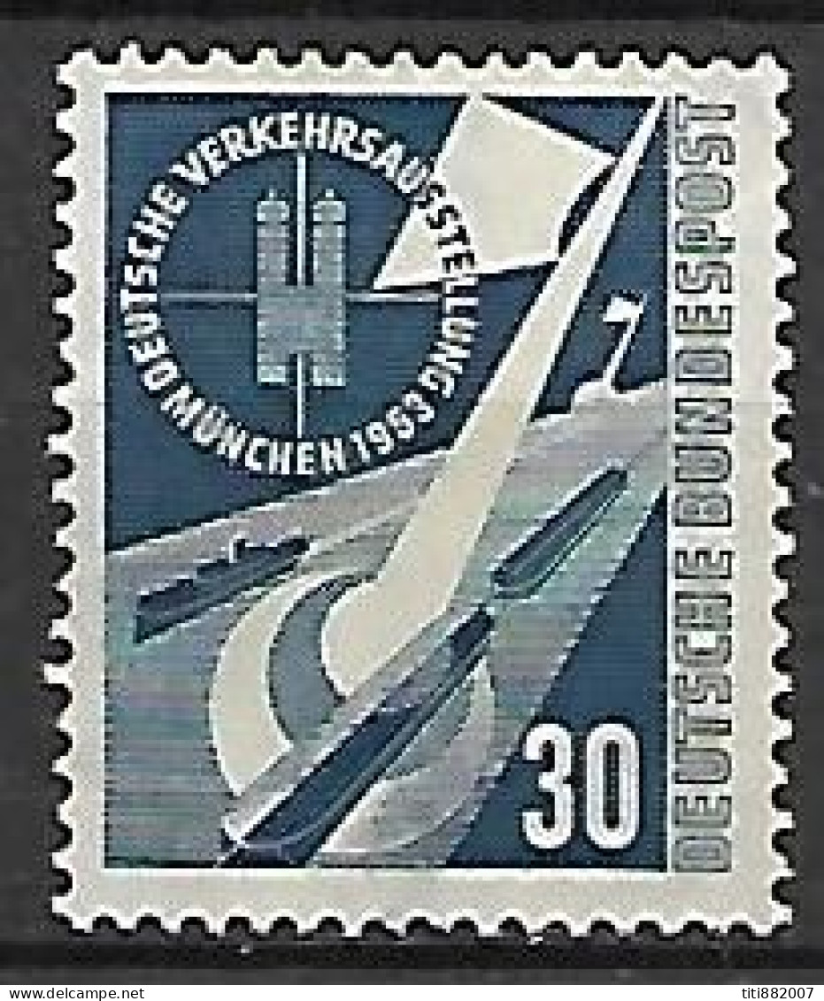 ALLEMAGNE   -   1953 .  Y&T N° 56 Oblitéré.  Navigation Fluviale. - Gebraucht