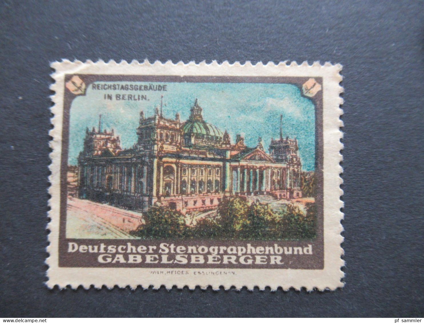 Reklame / Vignetten / Erinnophilie 3x Berlin Reichstagsgebäude Continental Absätze Enorm Haltbar Und 2x Mit Reichstag - Erinnophilie