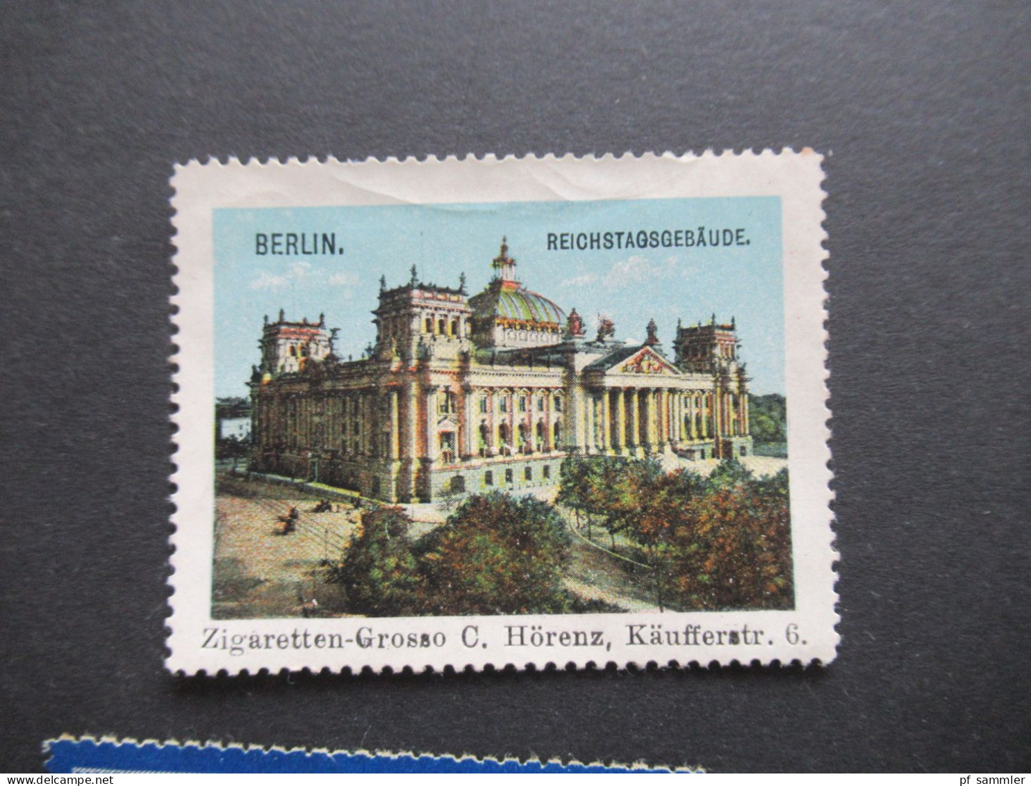 Reklame / Vignetten / Erinnophilie 3x Berlin Reichstagsgebäude Continental Absätze Enorm Haltbar Und 2x Mit Reichstag - Cinderellas