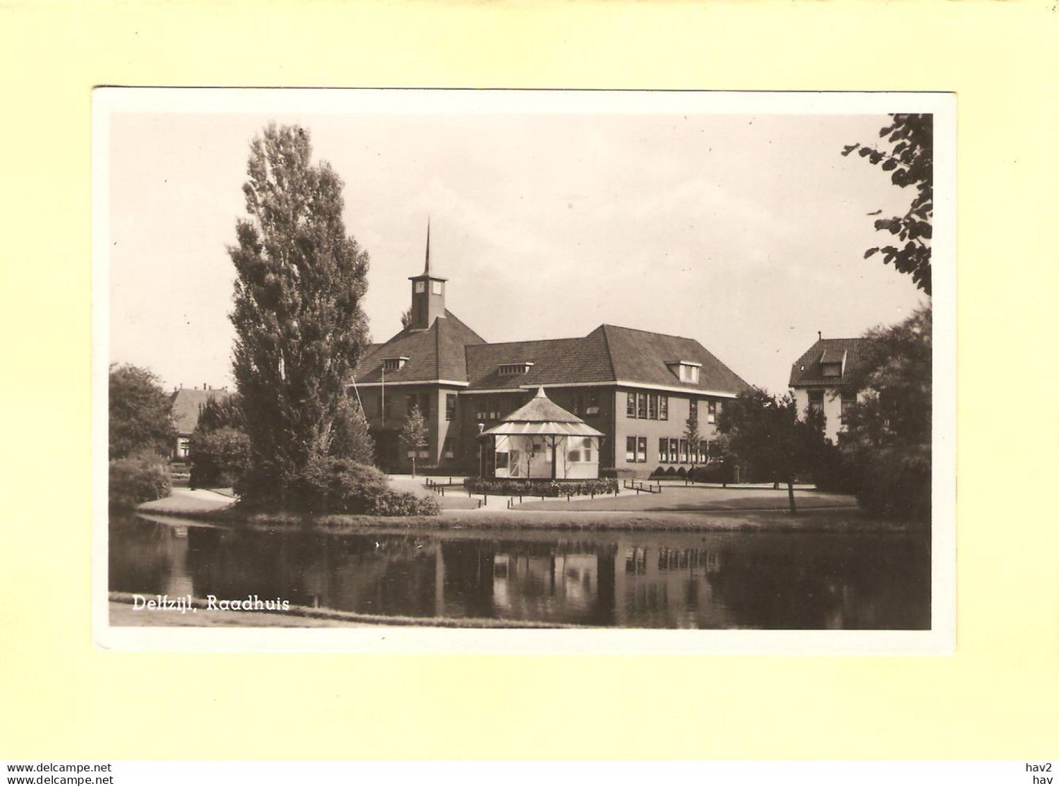 Delfzijl Raadhuis En Muziektent RY43799 - Delfzijl