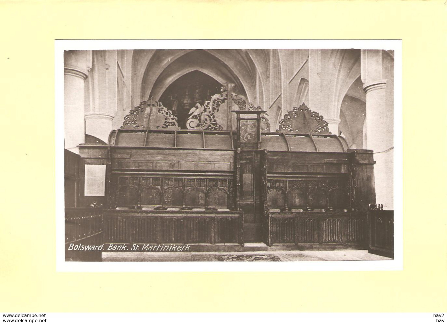 Bolsward Interieur Martini Kerk RY43276 - Bolsward