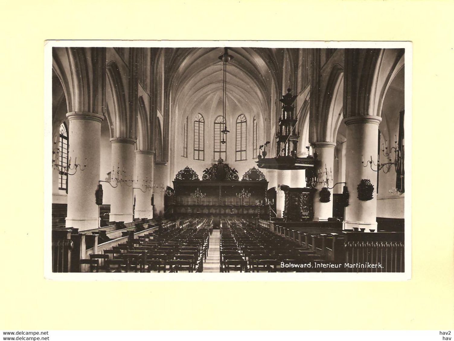 Bolsward Interieur Martini Kerk RY45664 - Bolsward