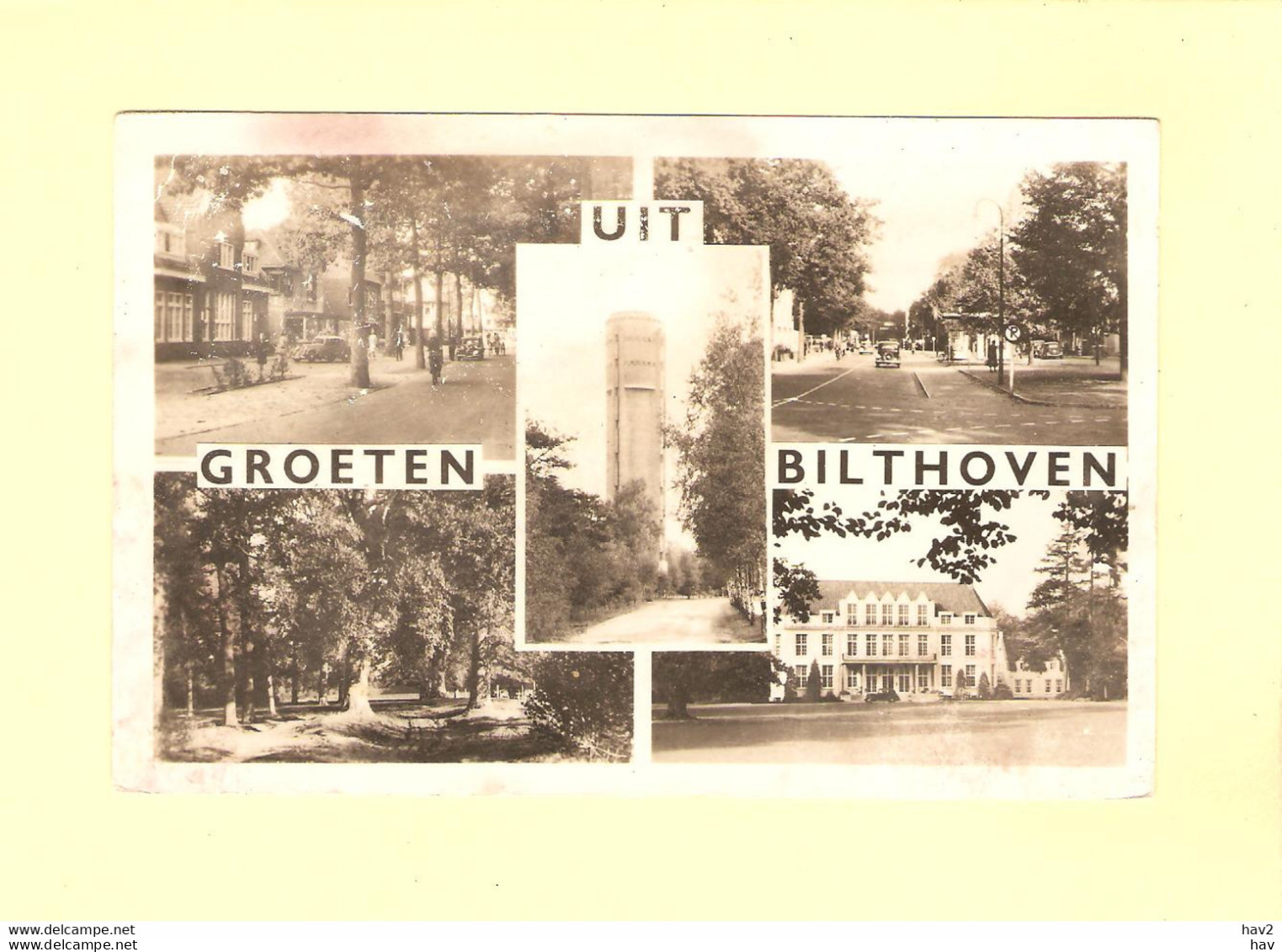 Bilthoven 5-luik Met Watertoren RY45379 - Bilthoven